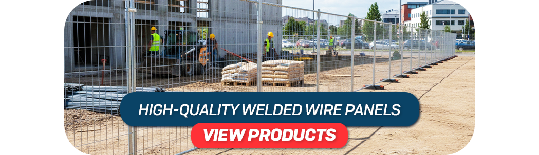 welded wire temporary fencing