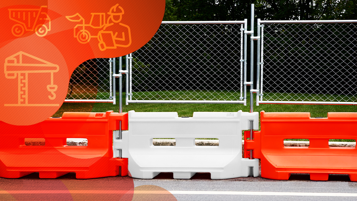 Advantages of Water Barriers with Fence Toppers