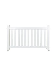 Vinyl Event Fence - Flat Top
