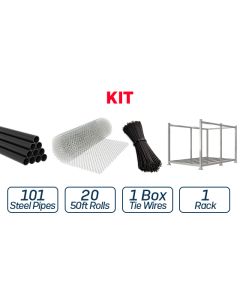 Post-Driven Fence Rack Bundle