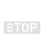 98” STOP, YIELD & SLOW | Marking Stencil