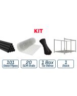 Post-Driven Fence Rack Bundle
