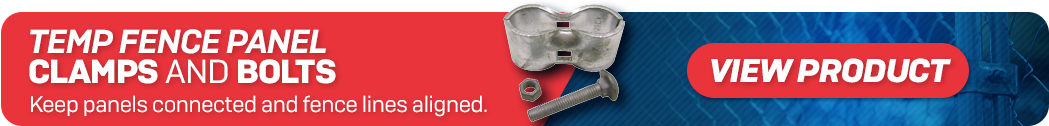 construction types temporary fence clamps and bolts