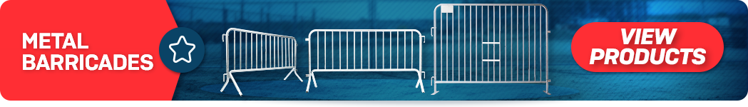 metal barricades